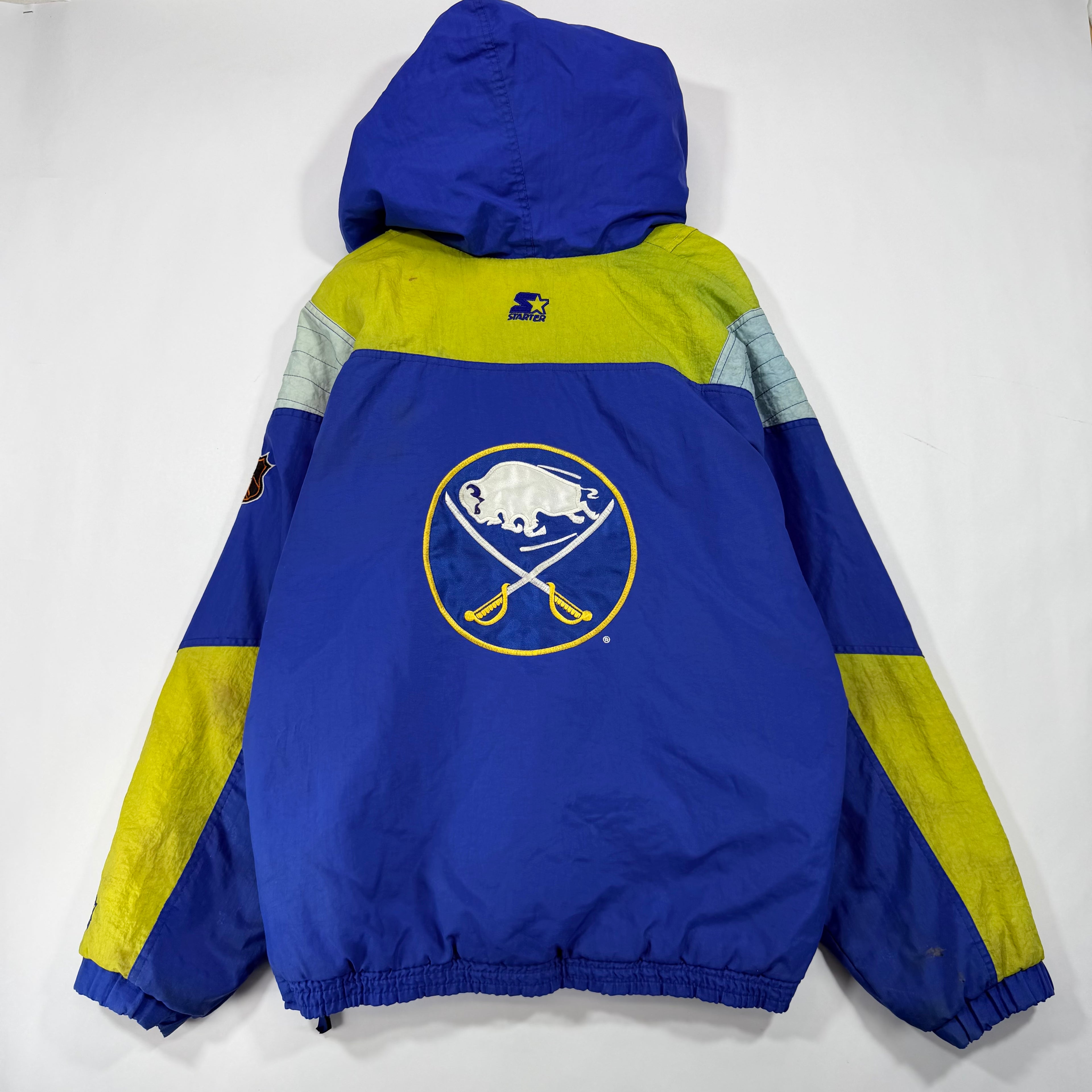 Vintage Buffalo Sabres Starter Pullover Jacket Large