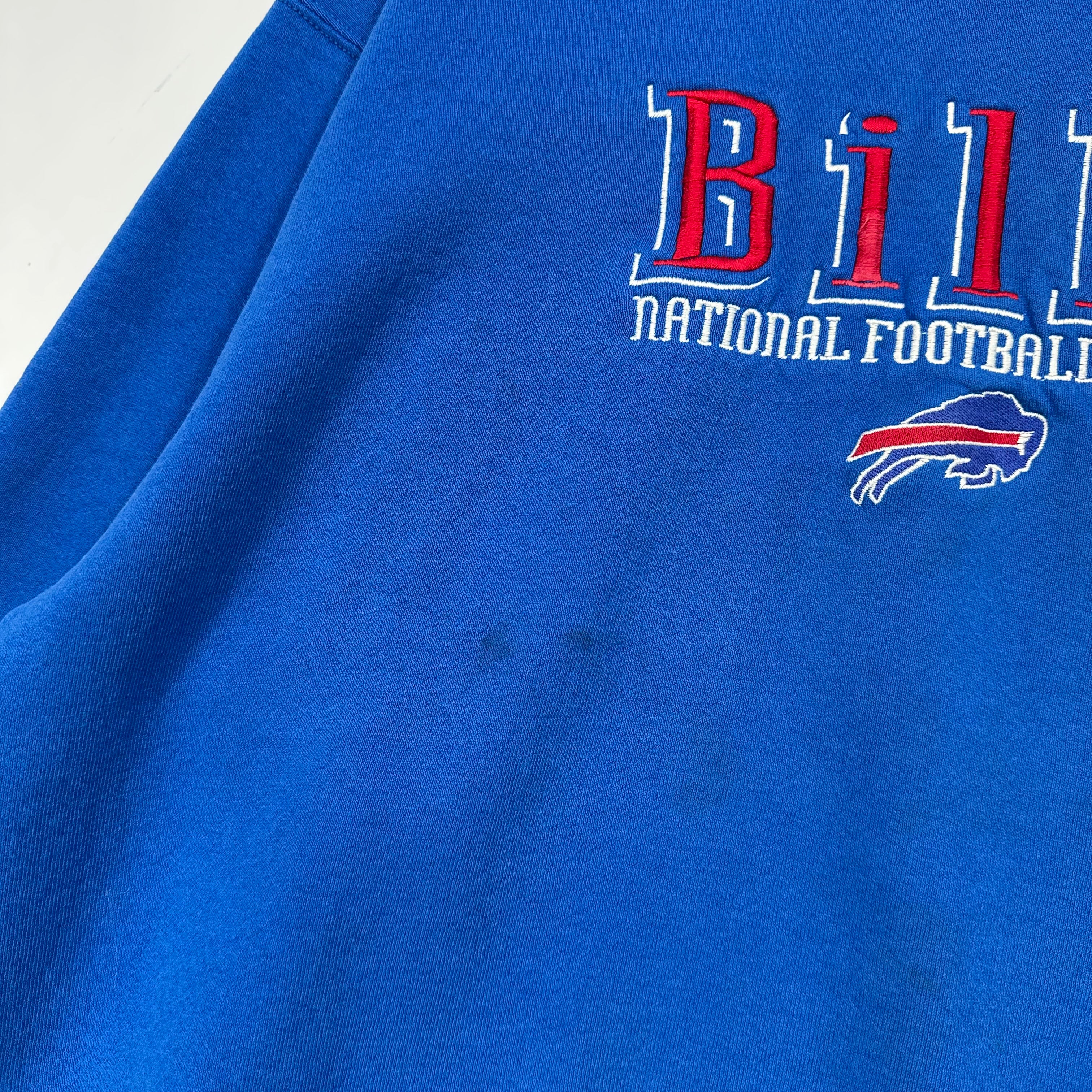 Vintage Buffalo Bills Embroidered Crewneck Sweatshirt XL