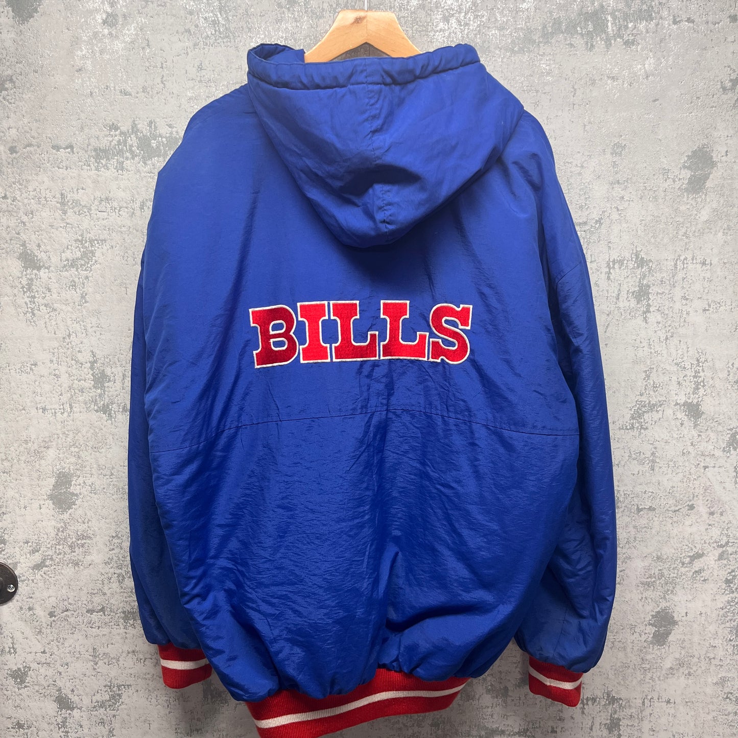 Vintage Buffalo Bills Puffer Jacket Large