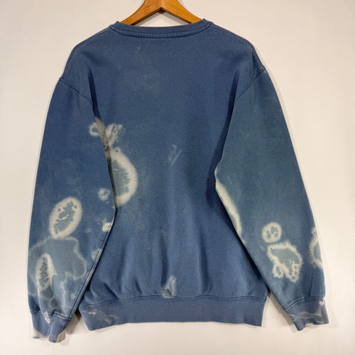 Buffalo Bills Bleach Dyed Crewneck Sweatshirt Large