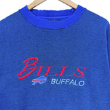 Vintage Buffalo Bills Embroidered Crewneck Sweatshirt Medium