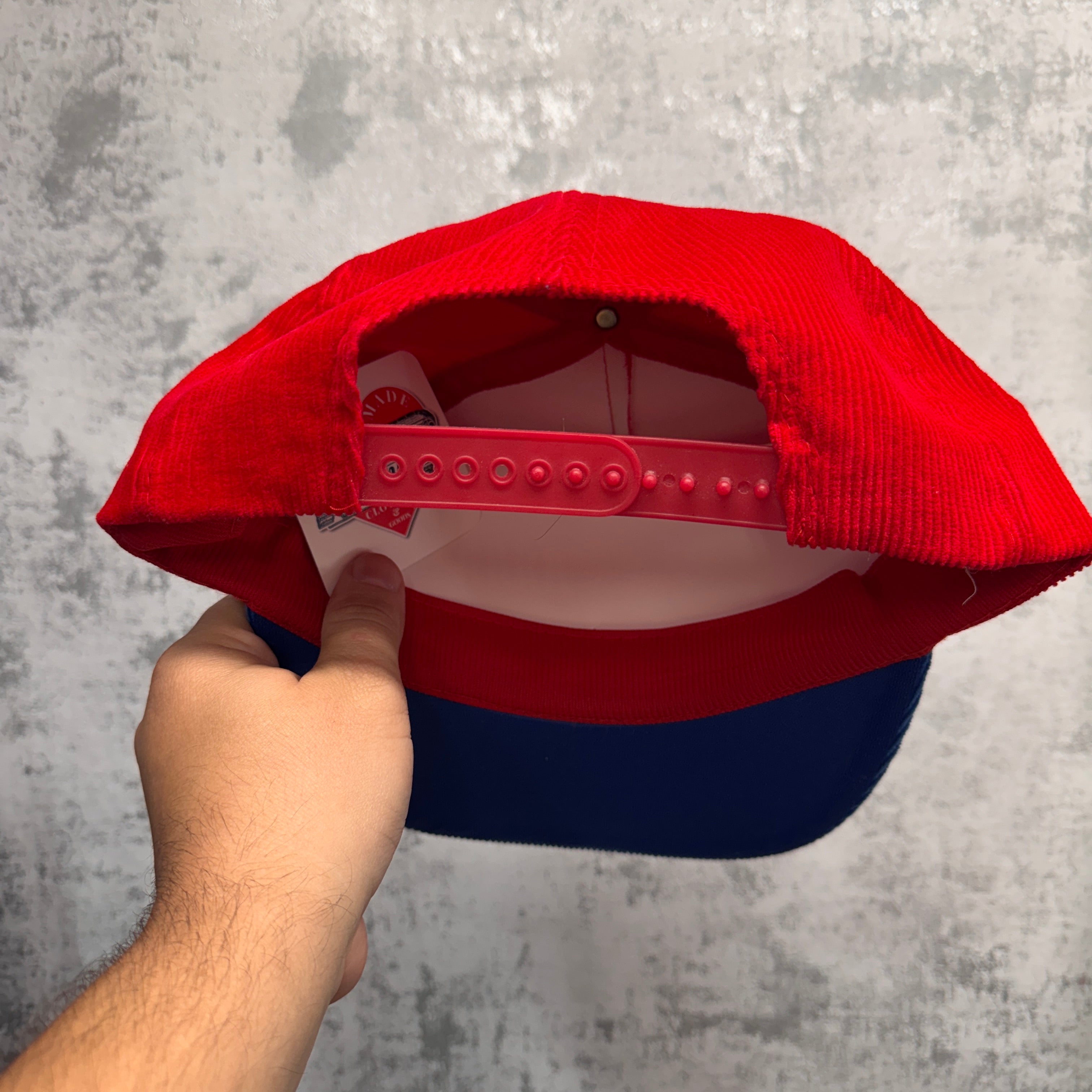 Vintage Buffalo Bills Corduroy Snapback Hat