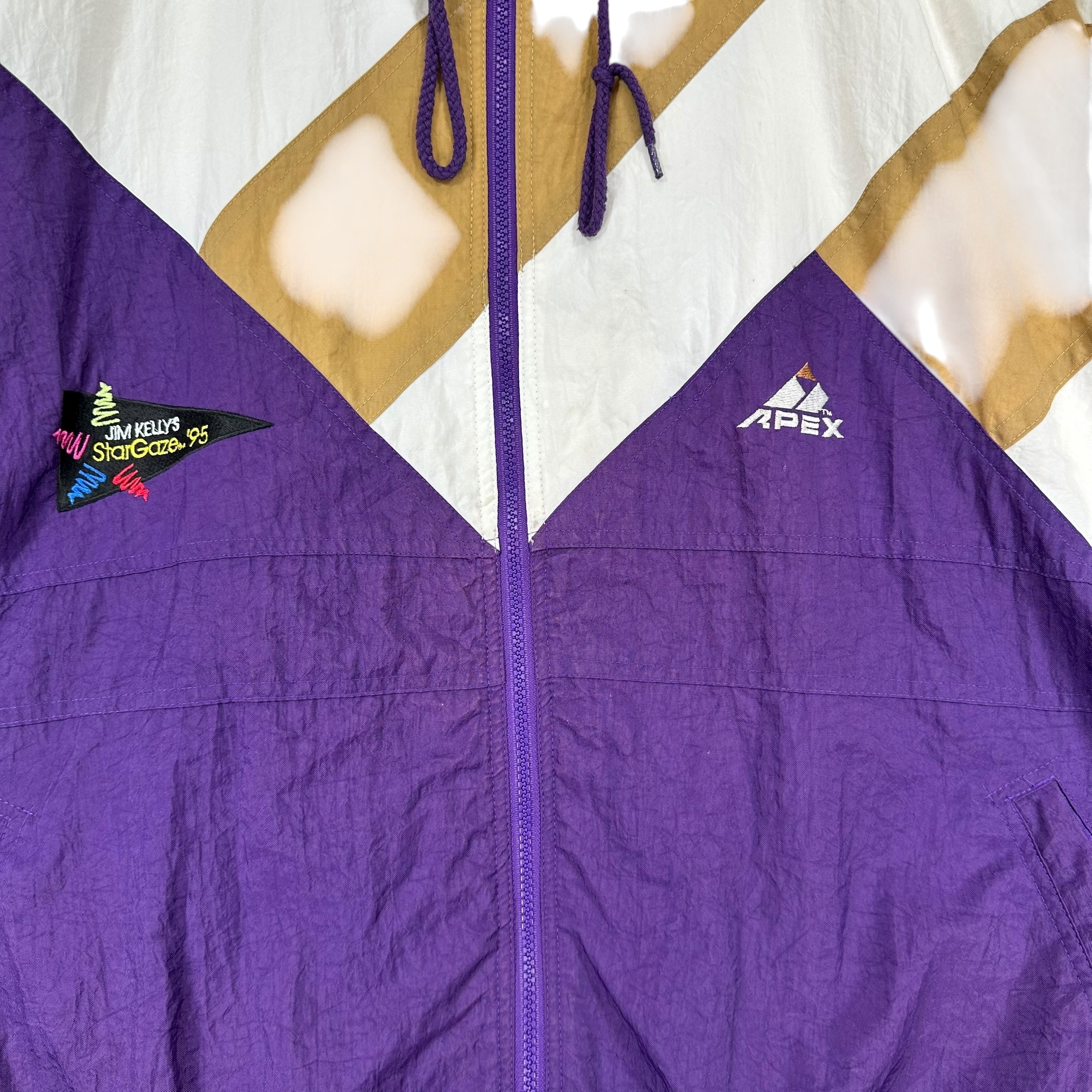 Vintage Buffalo Bills 1995 Jim Kelly Windbreaker Jacket XXL