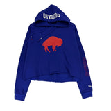 Buffalo Bills Cropped Hoodie Sweatshirt Large