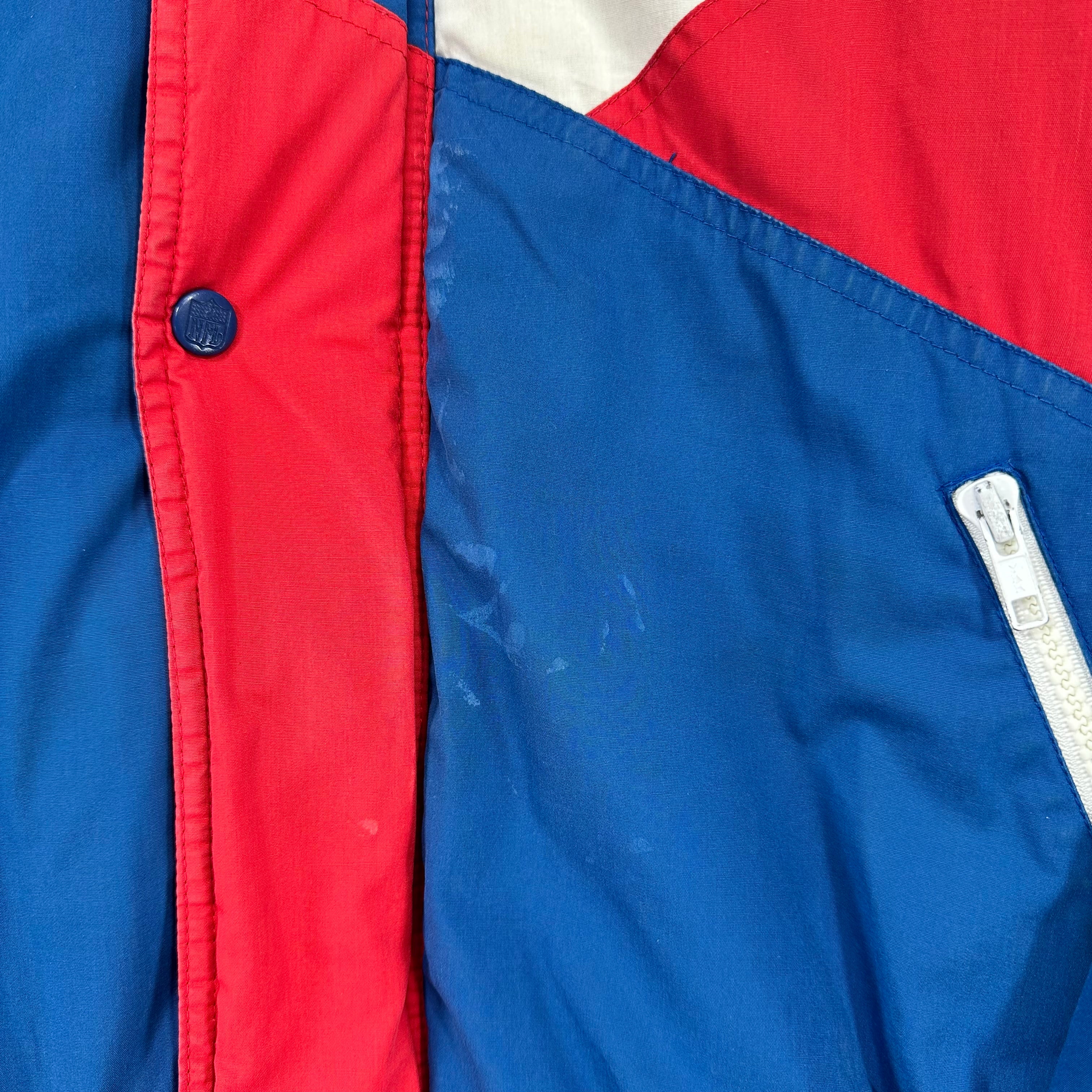 Vintage Buffalo Bills Pro Player Tape Logo Puffer Jacket Large