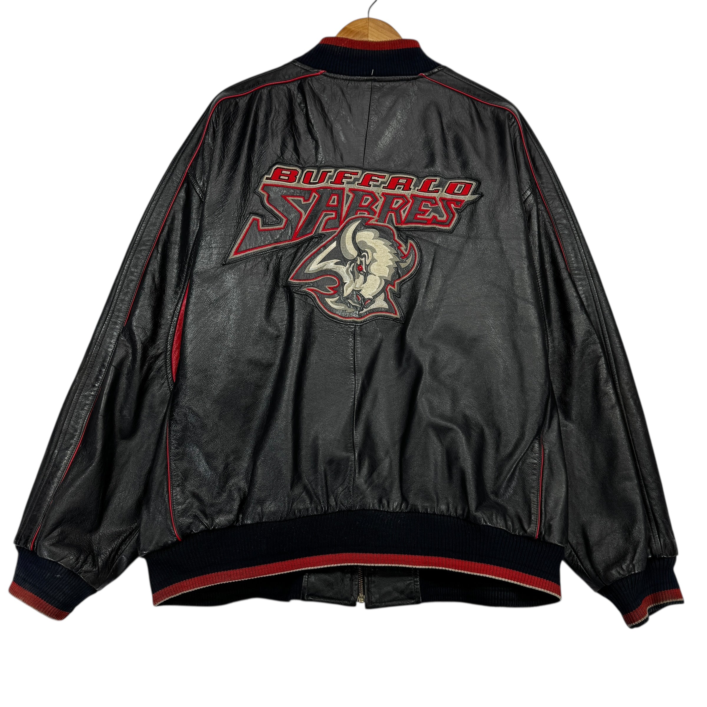 Vintage Buffalo Sabres Leather Jacket XL