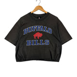Vintage Buffalo Bills Cropped Shirt Large