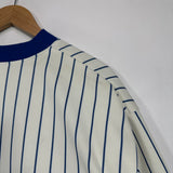 Vintage Buffalo Bills Pinstripe Varsity Bomber Jacket XL
