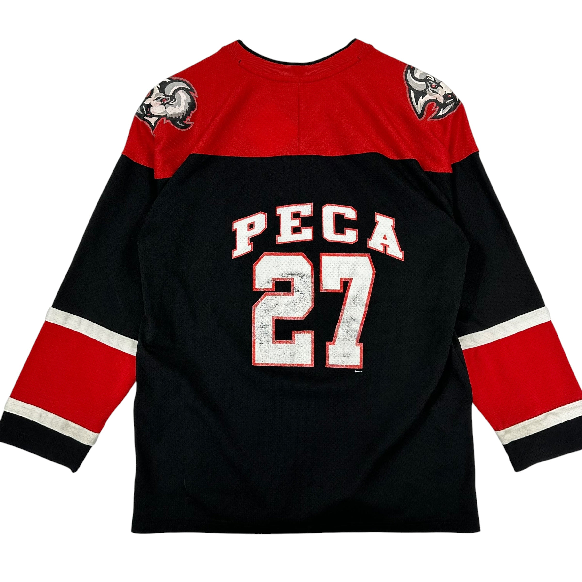 Vintage Buffalo Sabres Mike Peca Practice Jersey Medium