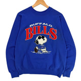 Vintage Buffalo Bills Snoopy Crewneck Sweatshirt Medium