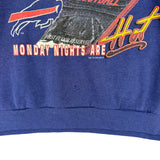 Vintage Buffalo Bills Monday Night Football Crewneck Sweatshirt XL