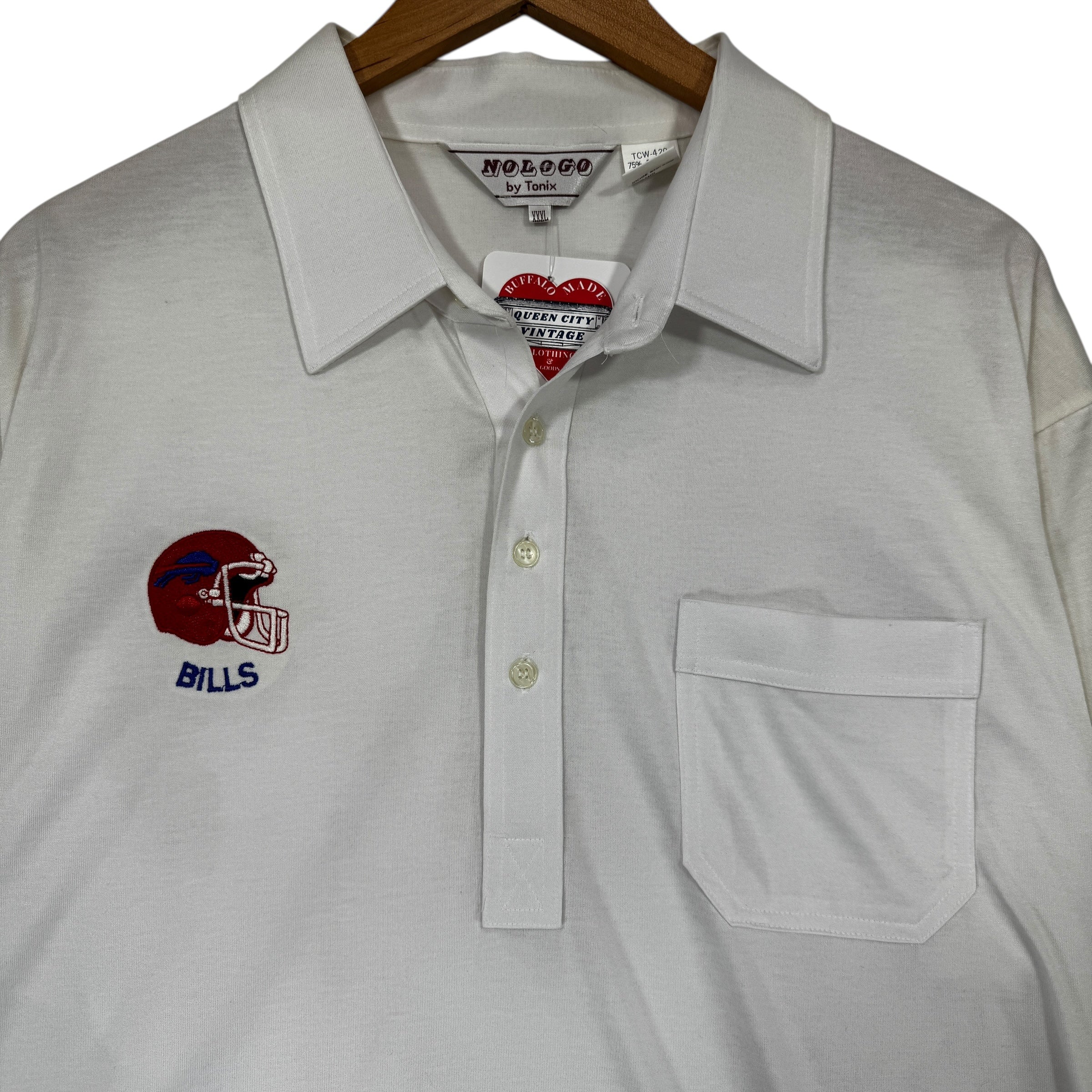 Vintage Buffalo Bills Collared Shirt XXL
