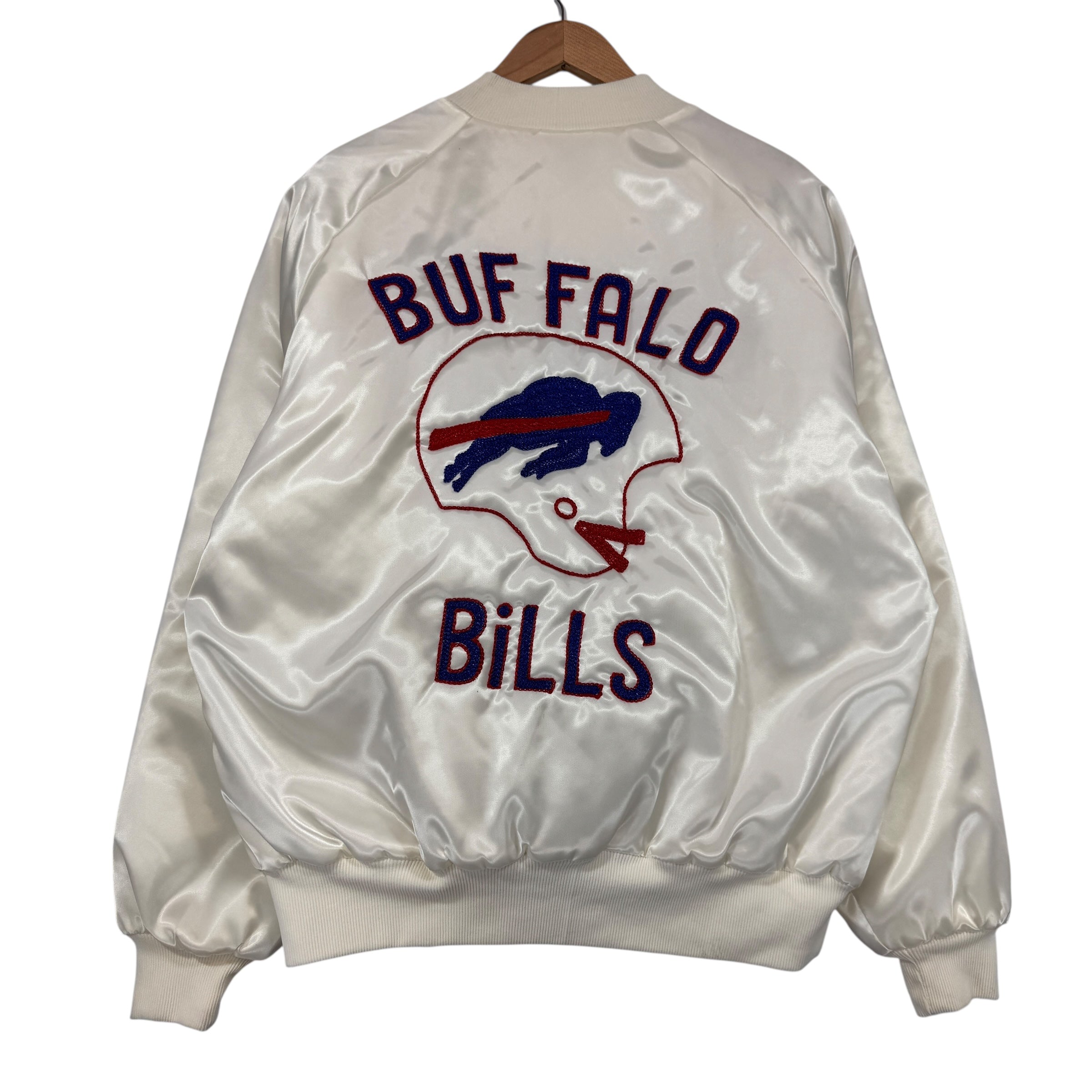 Vintage Buffalo Bills Jills Satin Jacket Large