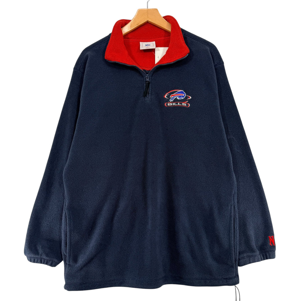 Vintage Buffalo Bills Fleece Sweatshirt Large
