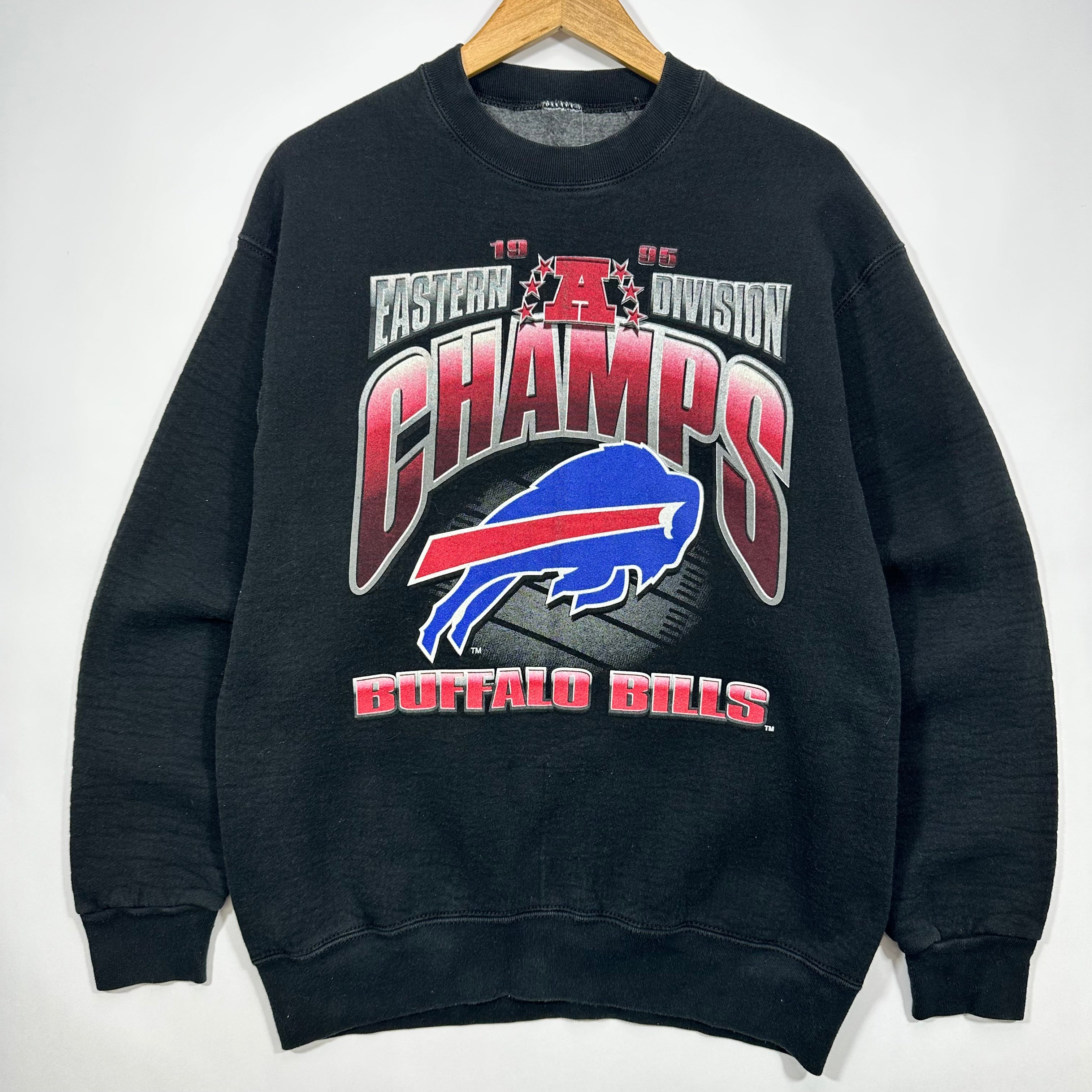 Vintage Buffalo Bills 1990 AFC Champs Crewneck Sweatshirt Large