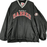 Vintage Buffalo Sabres REVERSIBLE Pullover Windbreaker Jacket XL
