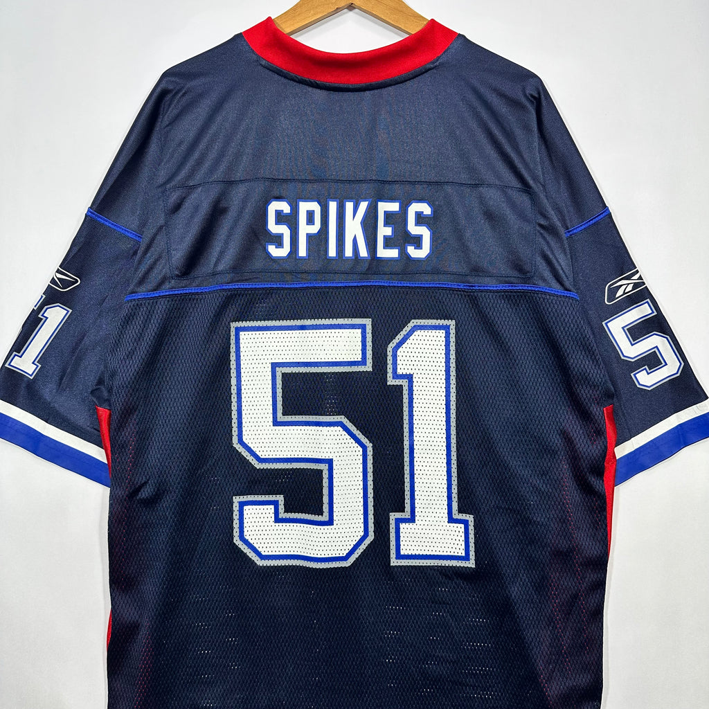 Vintage Buffalo Bills Takeo Spikes Jersey Shirt XL