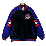 Vintage Buffalo Bills Suede Leather Jacket XXL