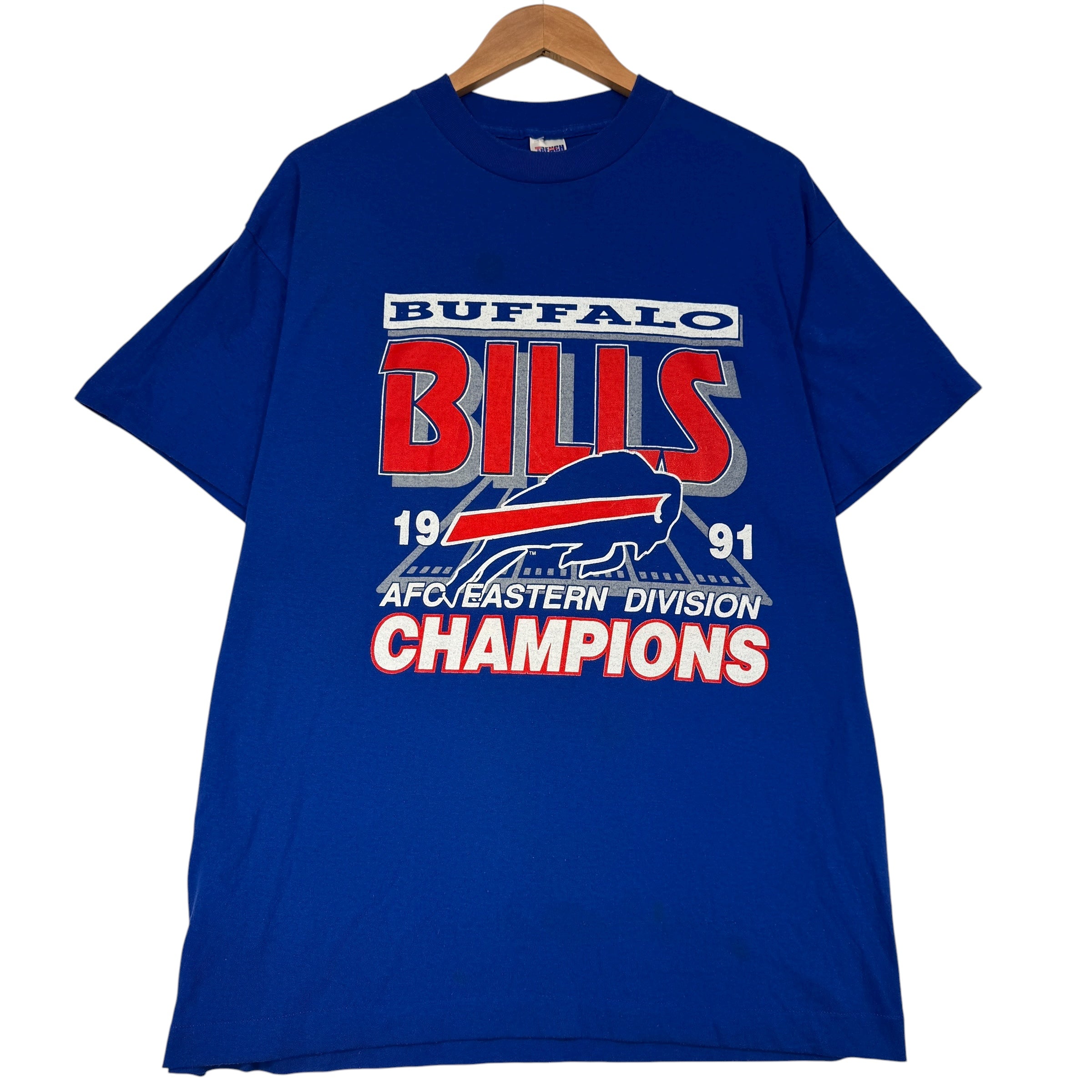 Vintage Buffalo Bills 1991 AFC East Champions Shirt Large