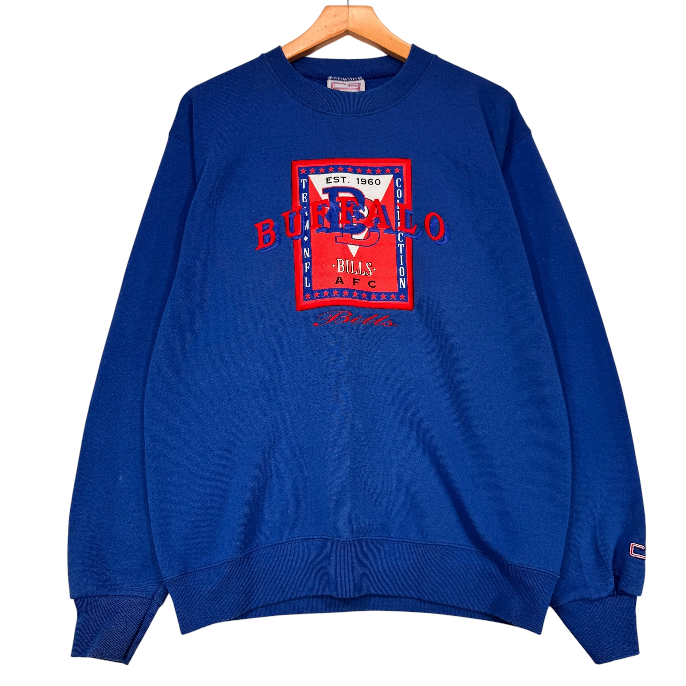 Vintage Buffalo Bills Crewneck Sweatshirt Large