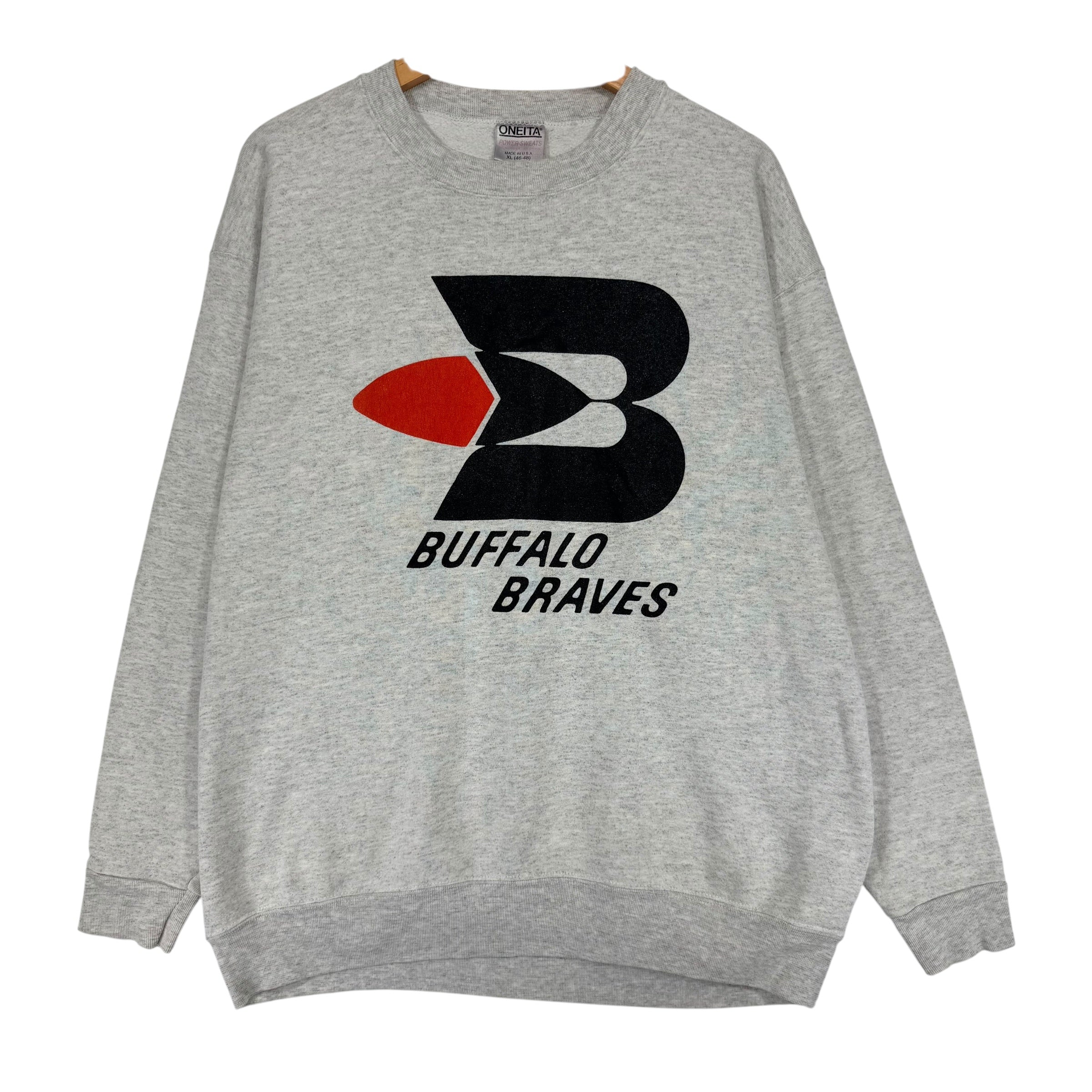 Vintage Buffalo Braves Crewneck Sweatshirt XL