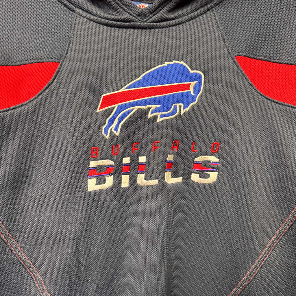 Vintage Buffalo Bills Y2K Hoodie Sweatshirt Small