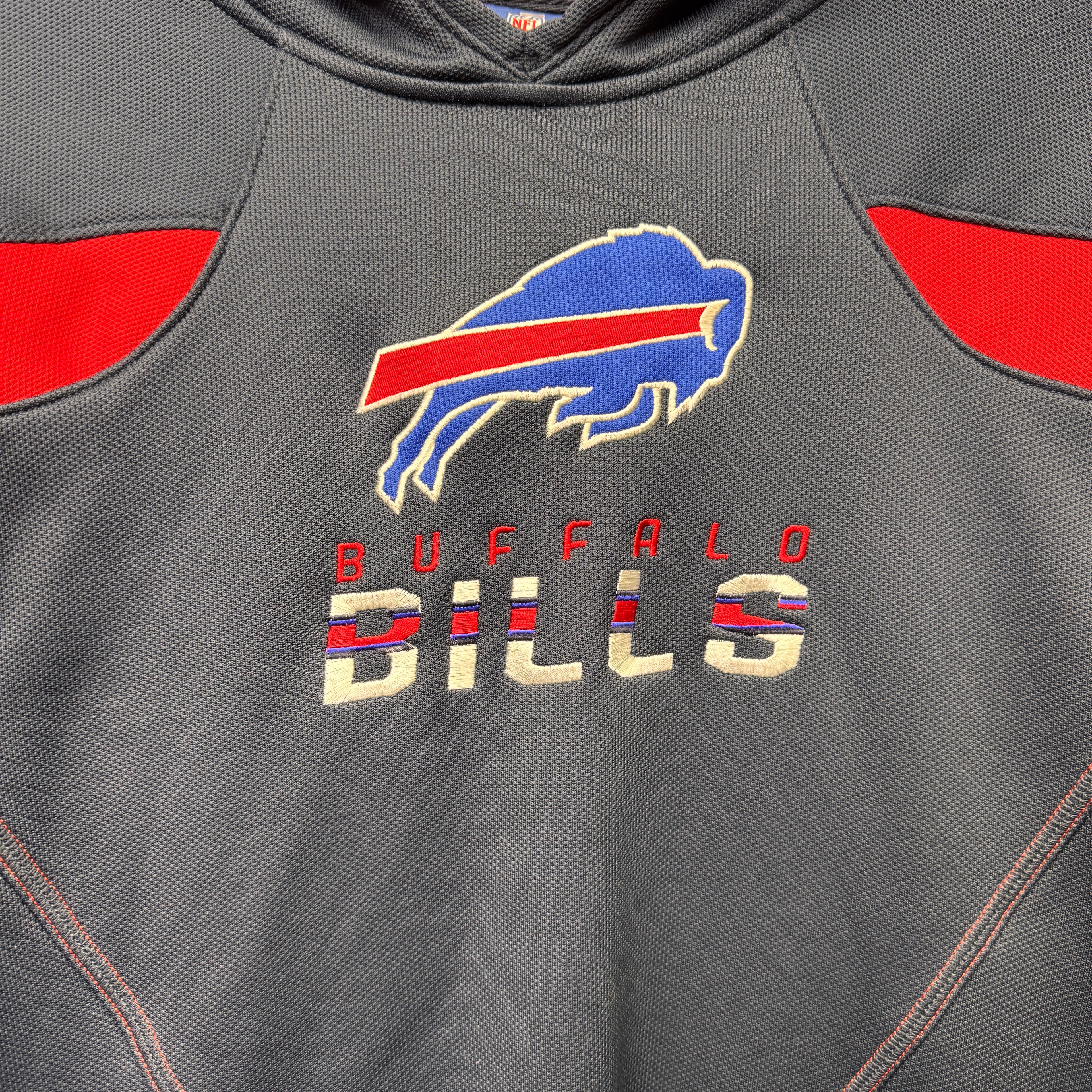 Vintage Buffalo Bills Y2K Hoodie Sweatshirt Small