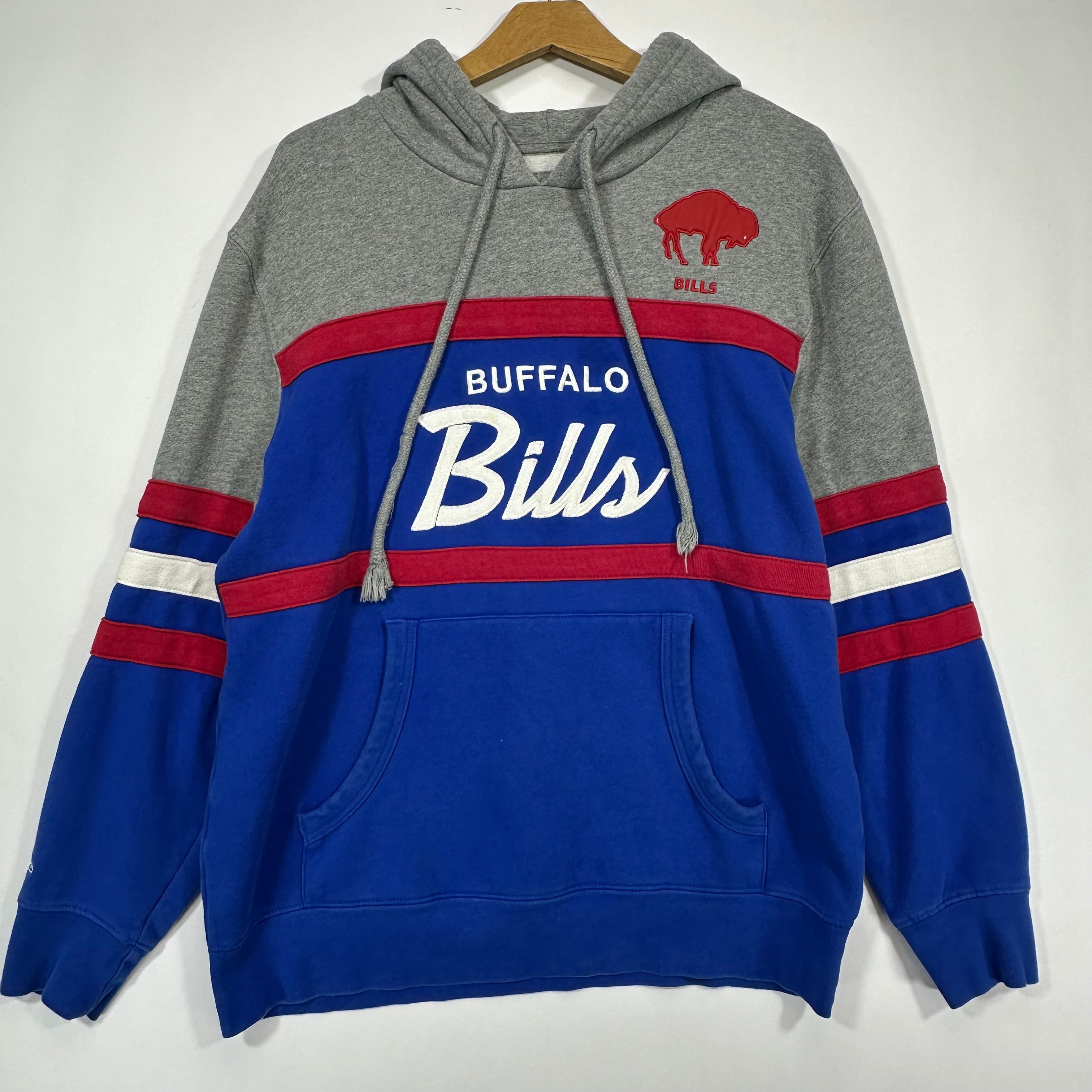Buffalo Bills Embroidered Hoodie Sweatshirt XL