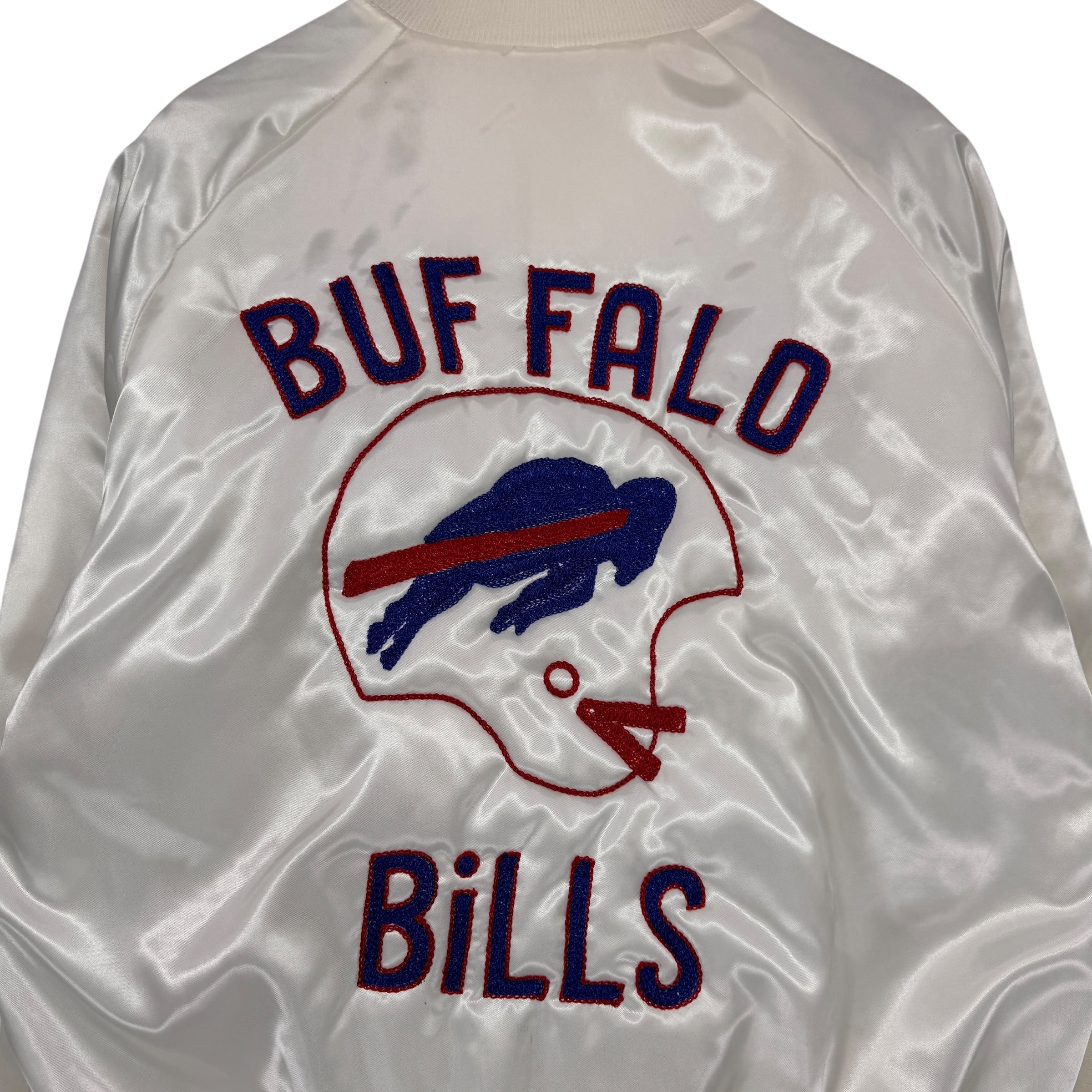 Vintage Buffalo Bills Jills Satin Jacket Large