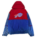 Vintage Buffalo Bills Tape Logo Pullover Jacket Large