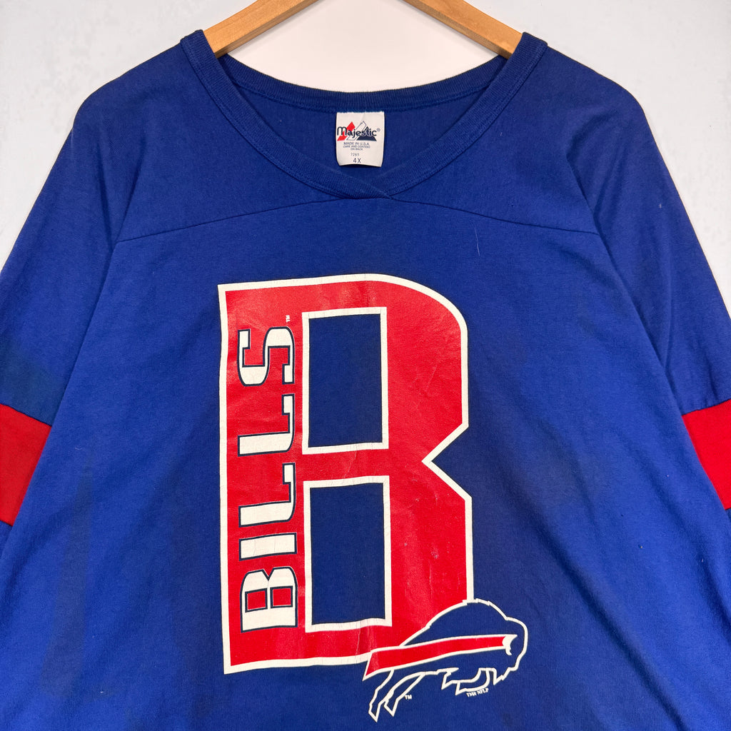 Vintage Buffalo Bills 3/4 Sleeve #12 Shirt XXXL