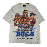 Vintage Buffalo Bills Caricature Cartoon Shirt XL