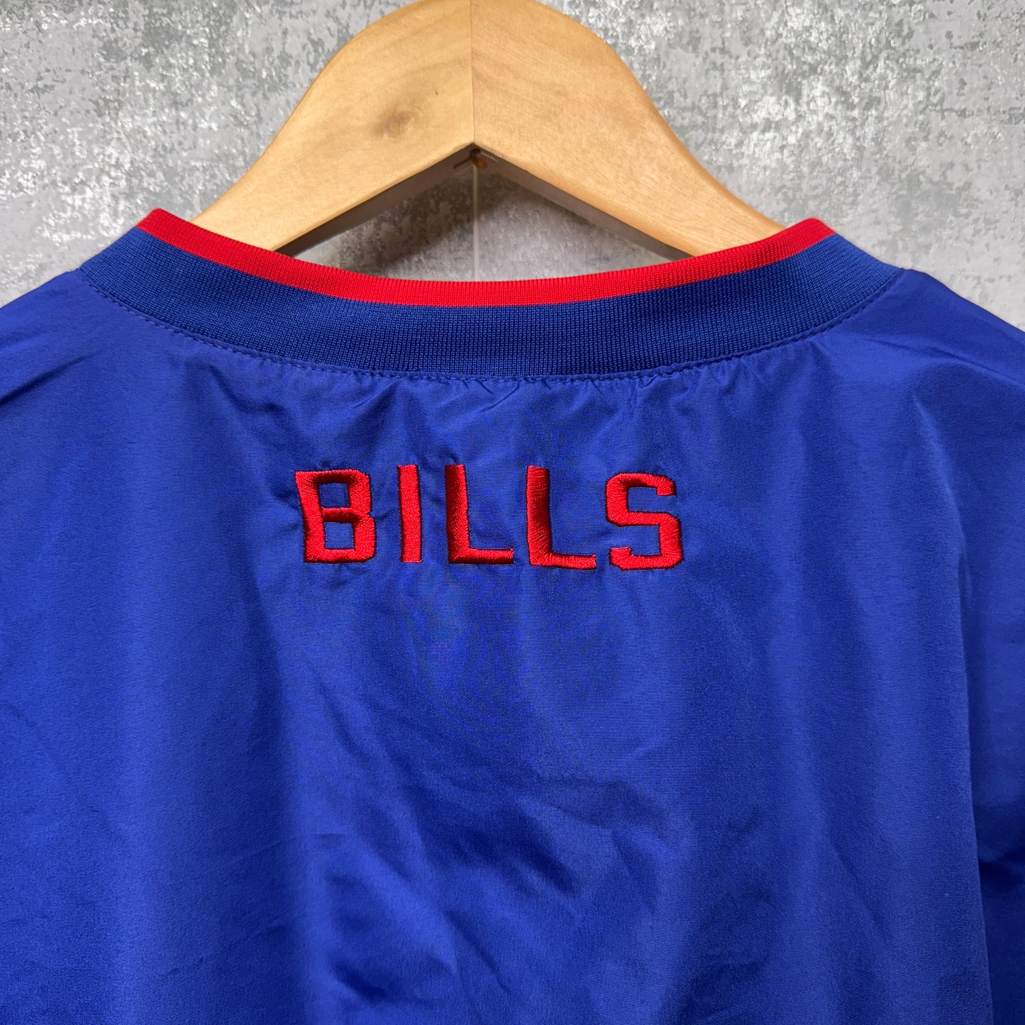 Buffalo Bills Pullover Windbreaker Jacket XL