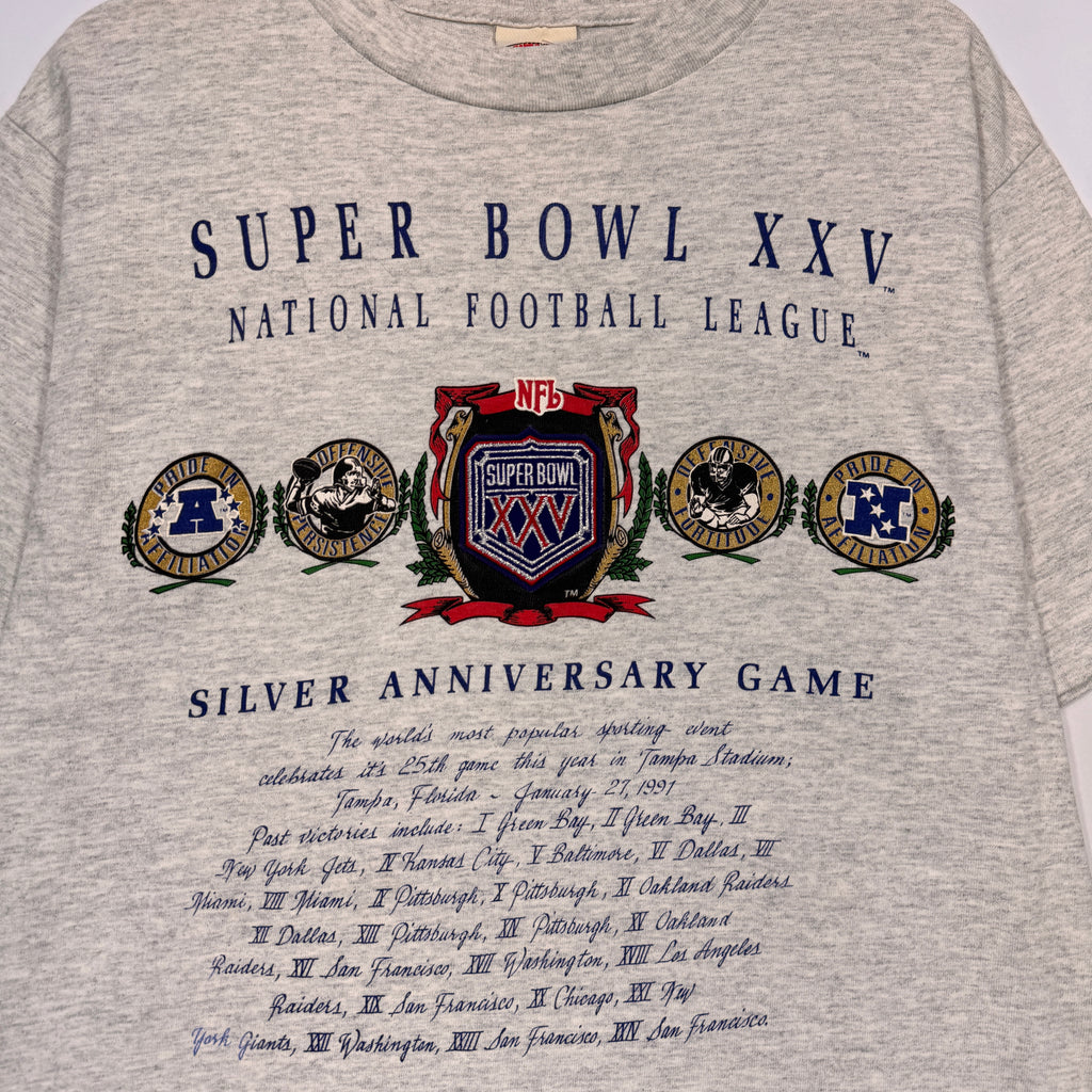 Vintage Buffalo Bills Super Bowl XXV Shirt Large