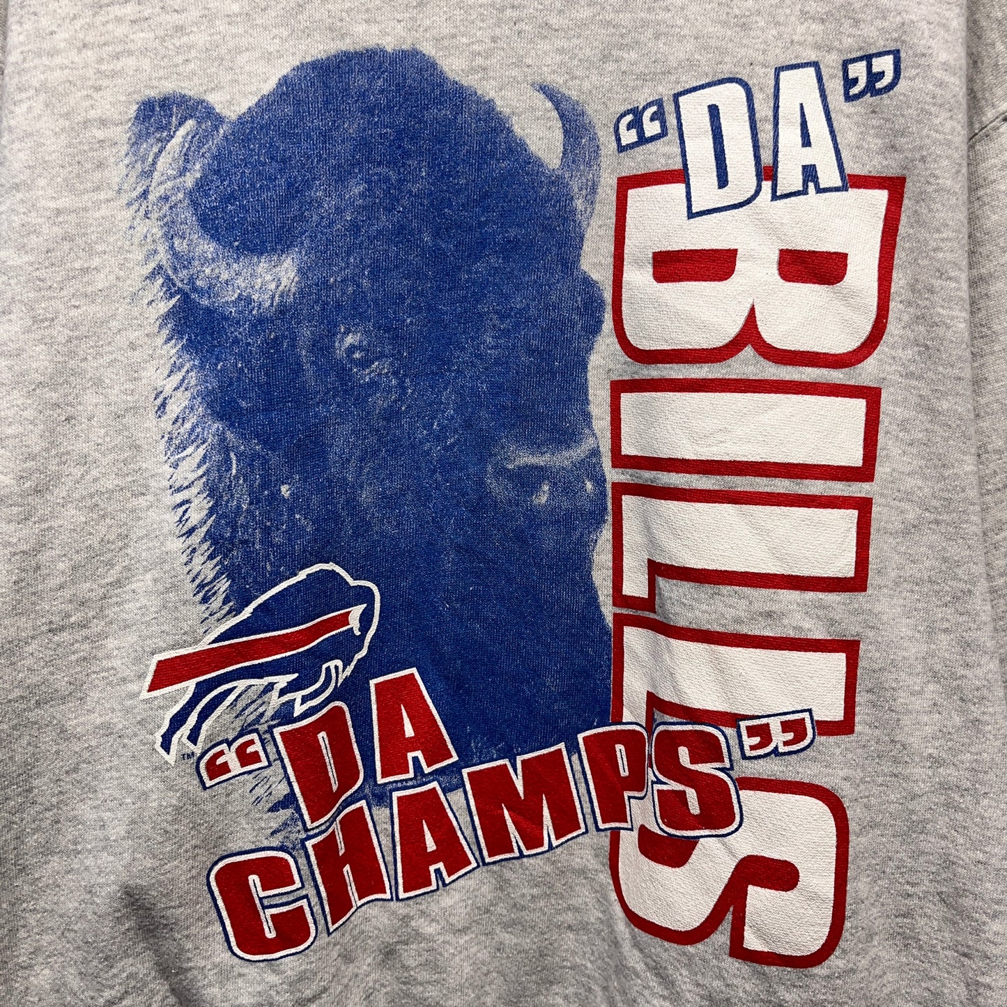 Vintage Buffalo Bills Da Champs Crewneck Sweatshirt Large