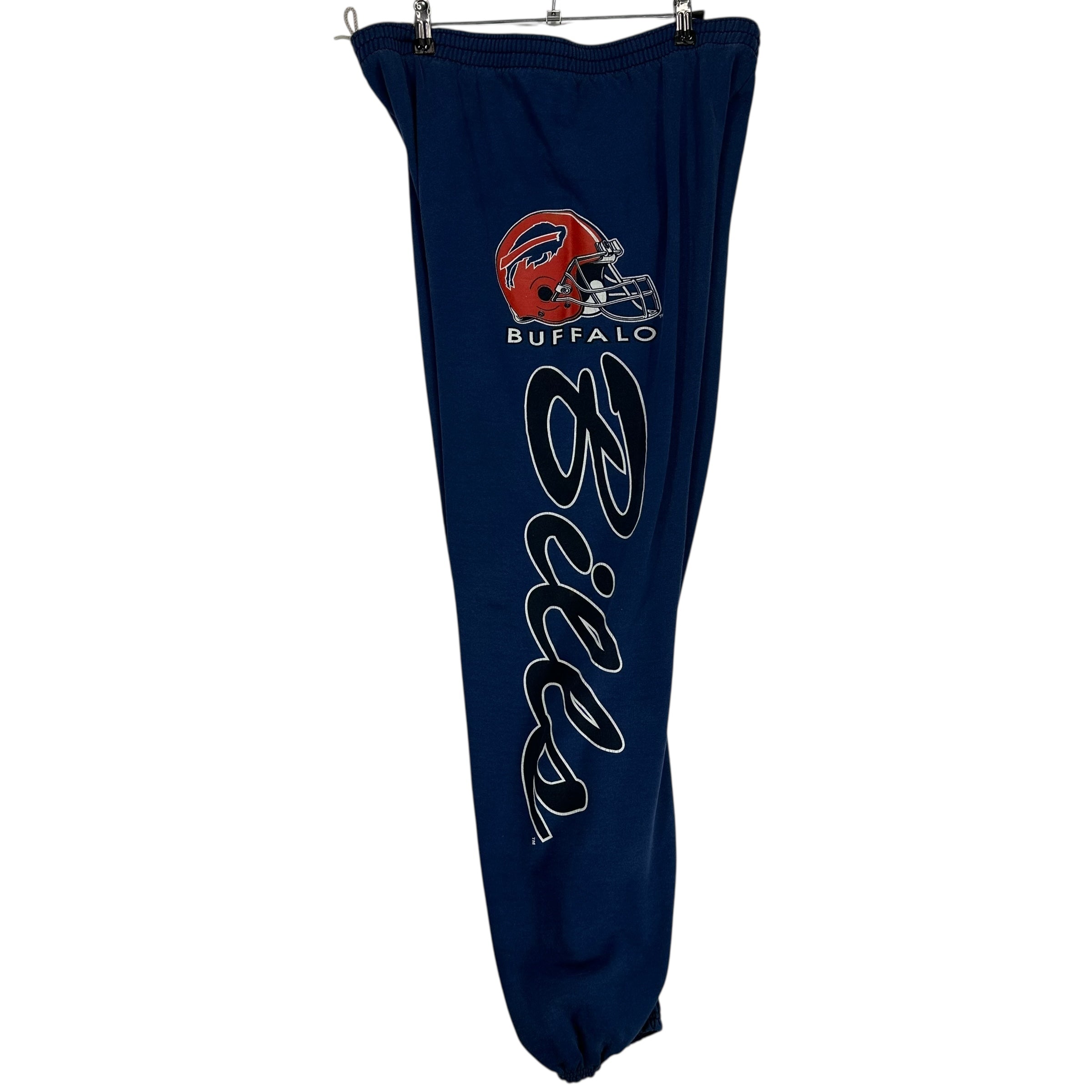 Vintage Buffalo Bills Red Helmet Sweat Pants Large