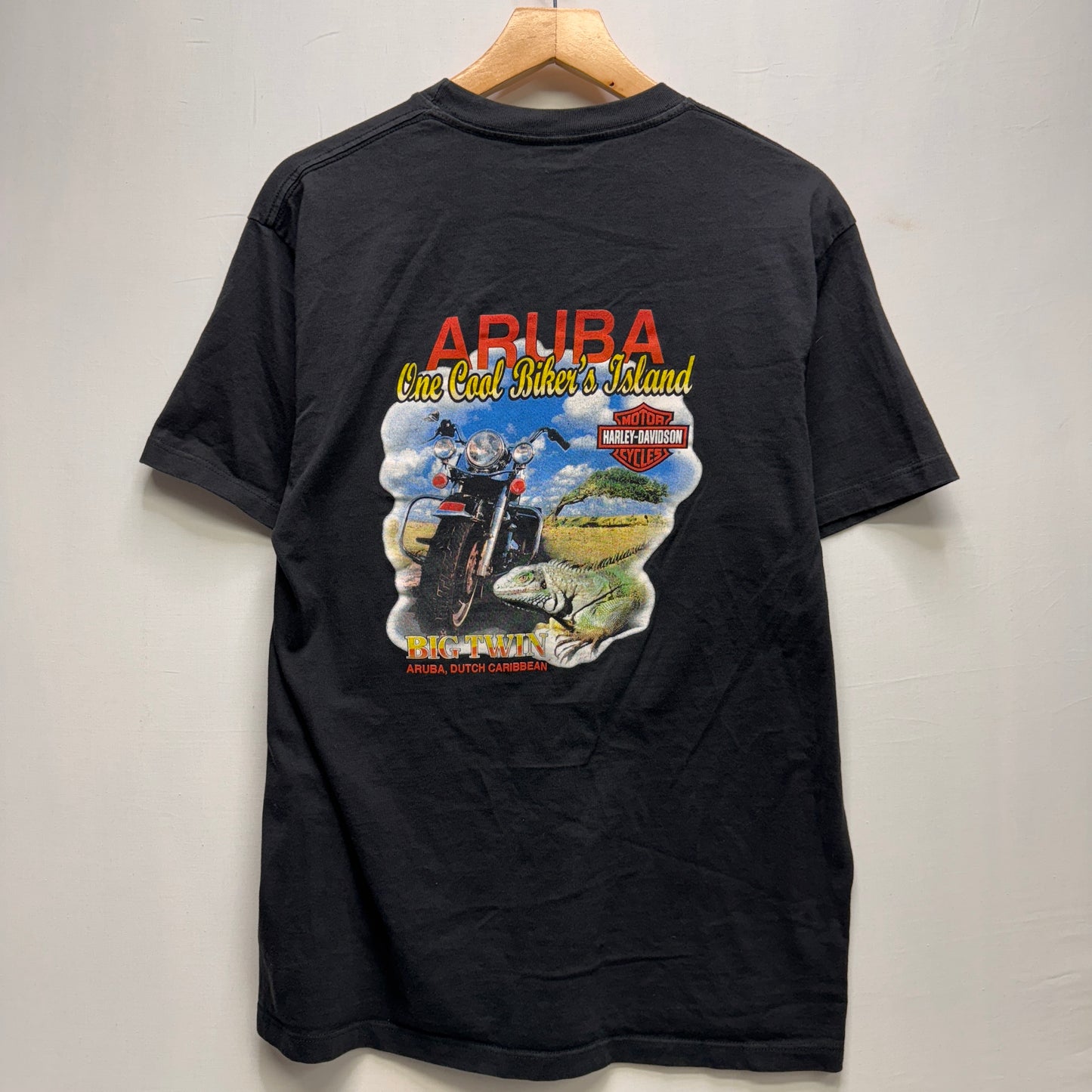 Vintage Harley Davidson Aruba Shirt Large