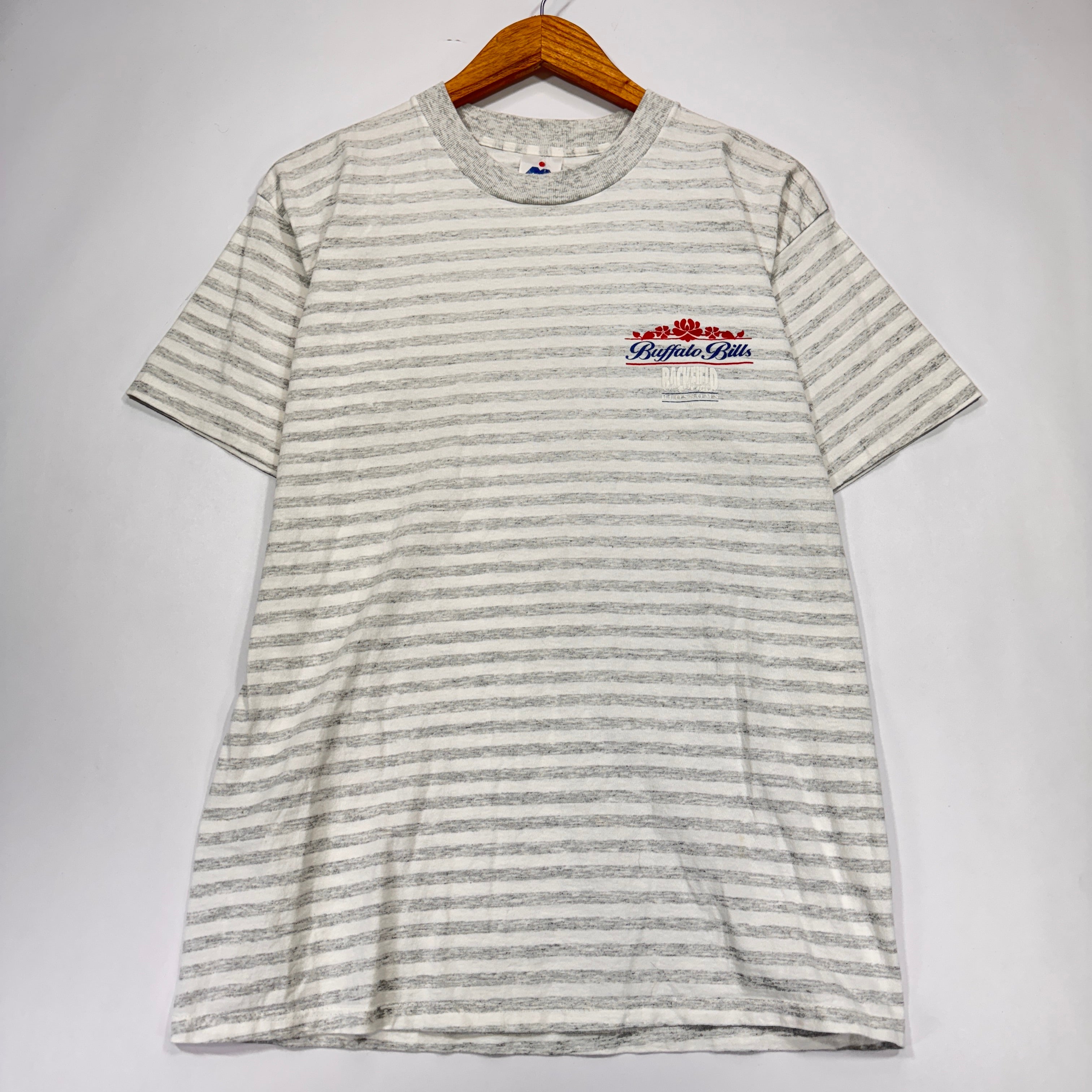 Vintage Buffalo Bills Striped Shirt Large
