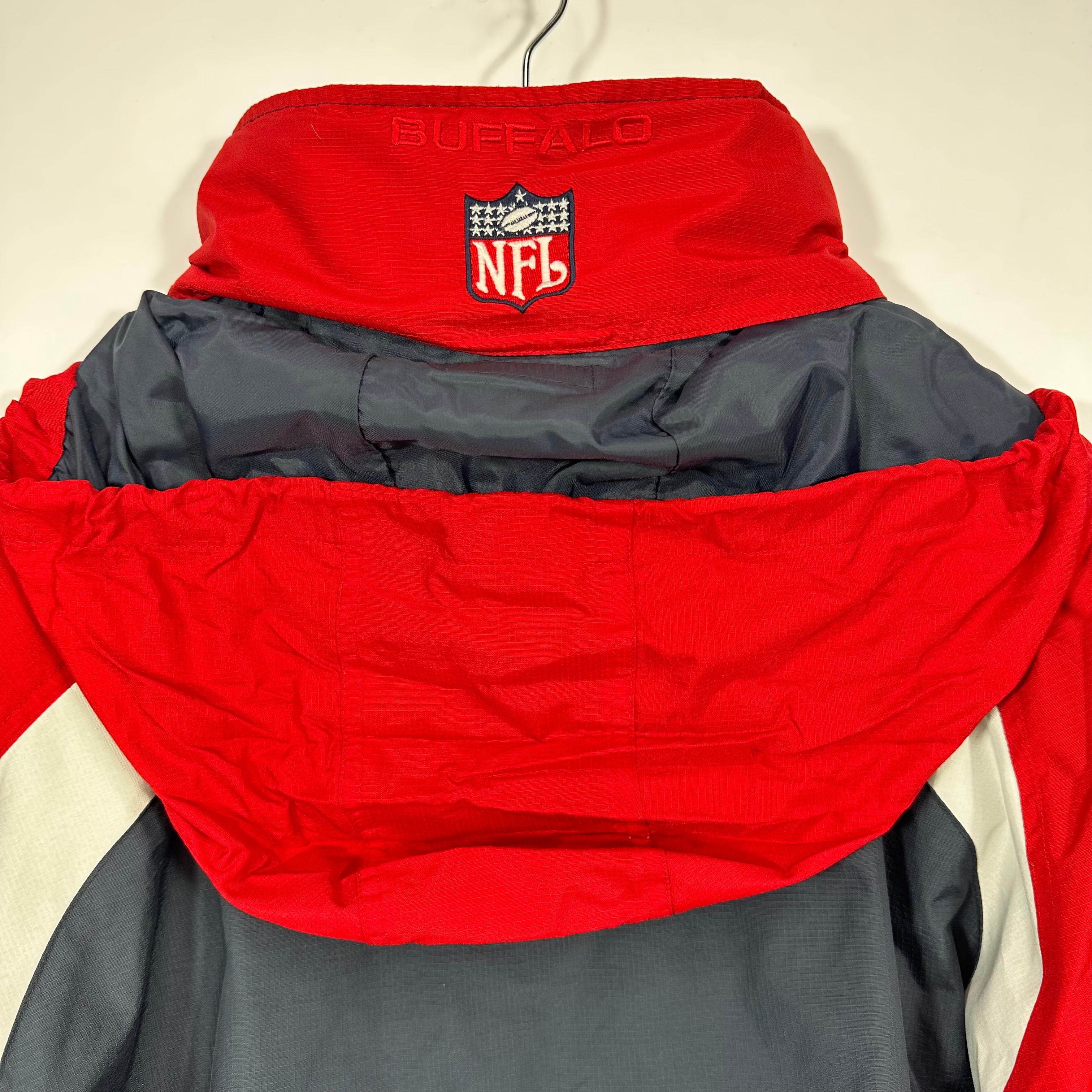 Vintage Buffalo Bills Fleece Lined Parka Jacket XXL