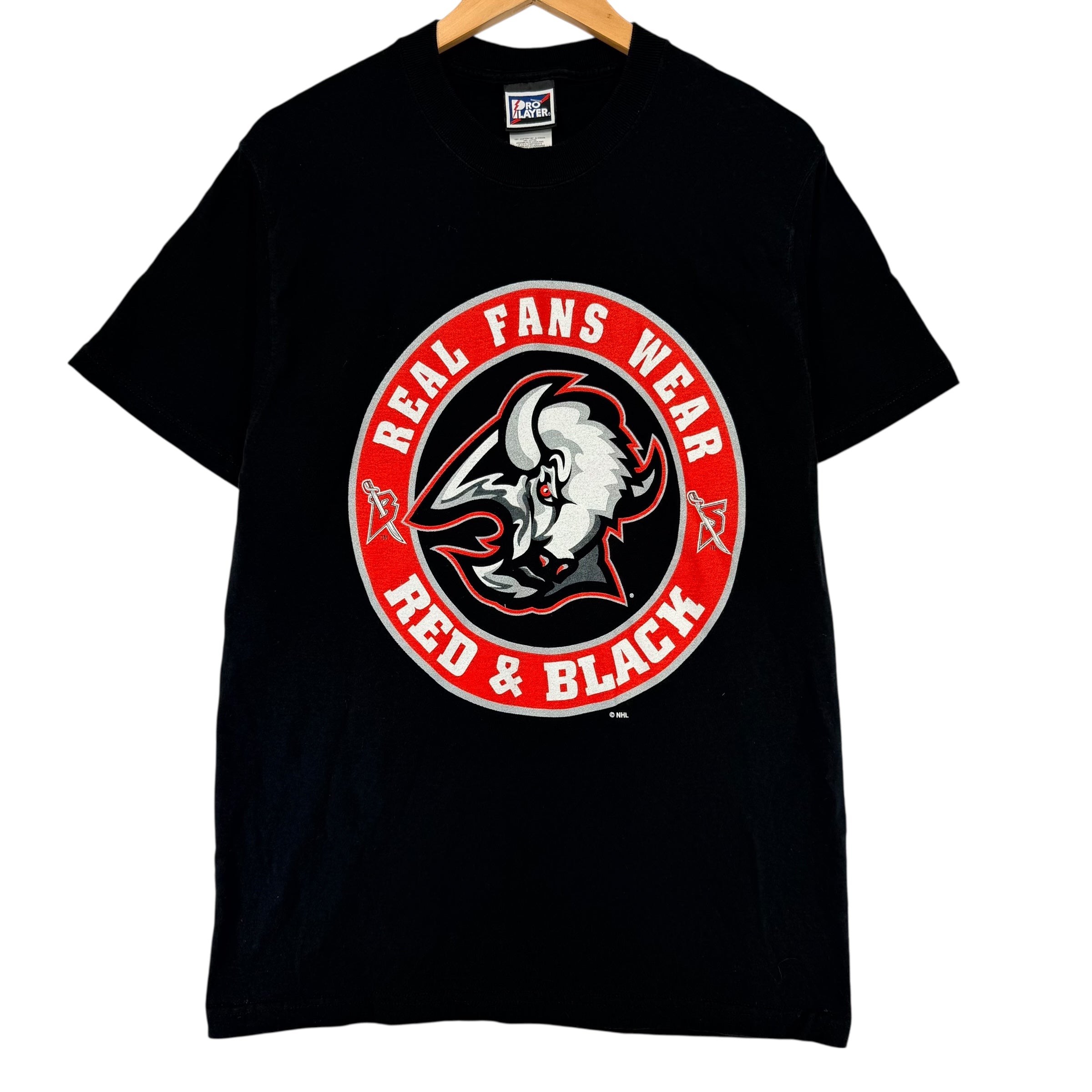 Vintage Buffalo Sabres Red & Black Shirt Medium