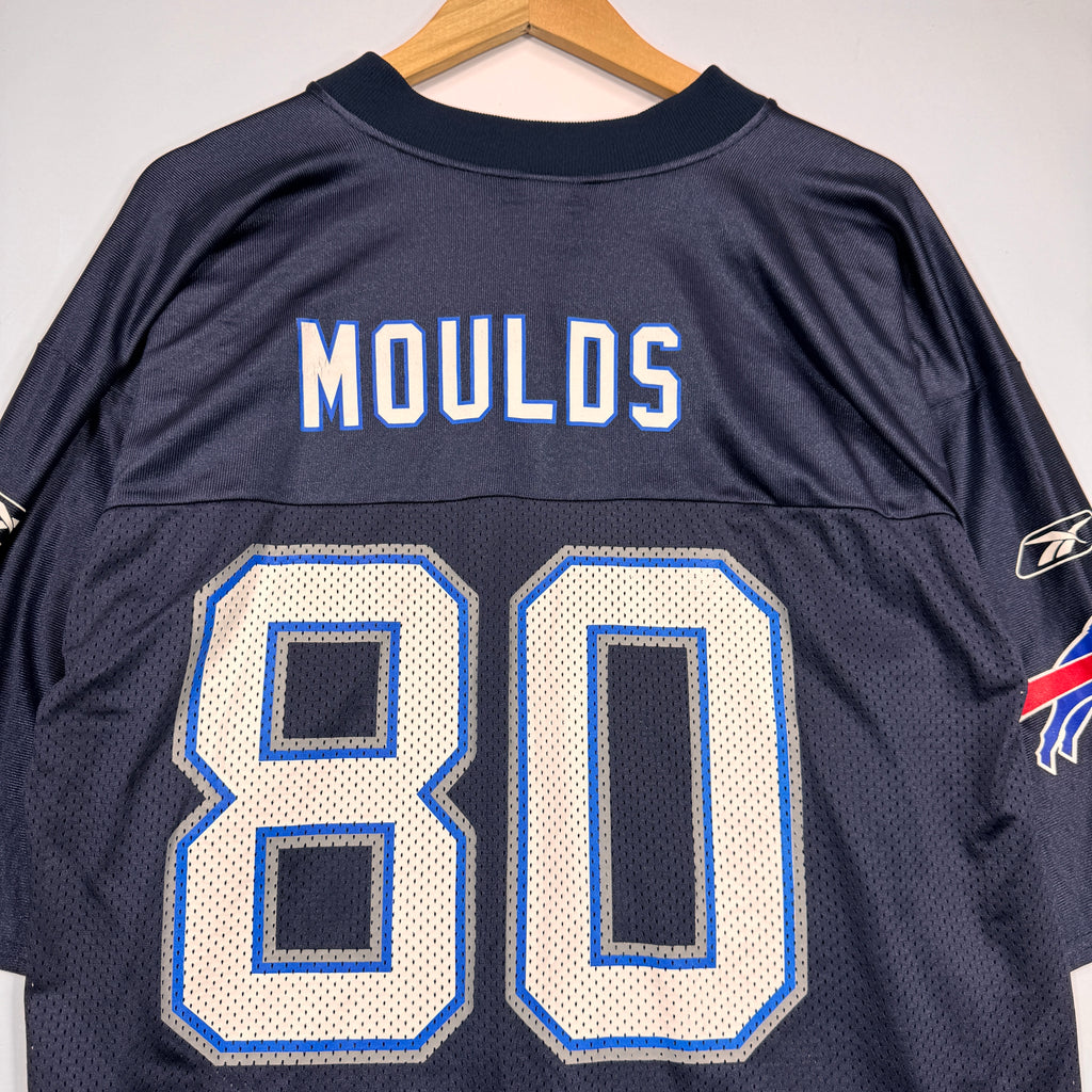 Vintage Buffalo Bills Moulds #80 Jersey Shirt Large