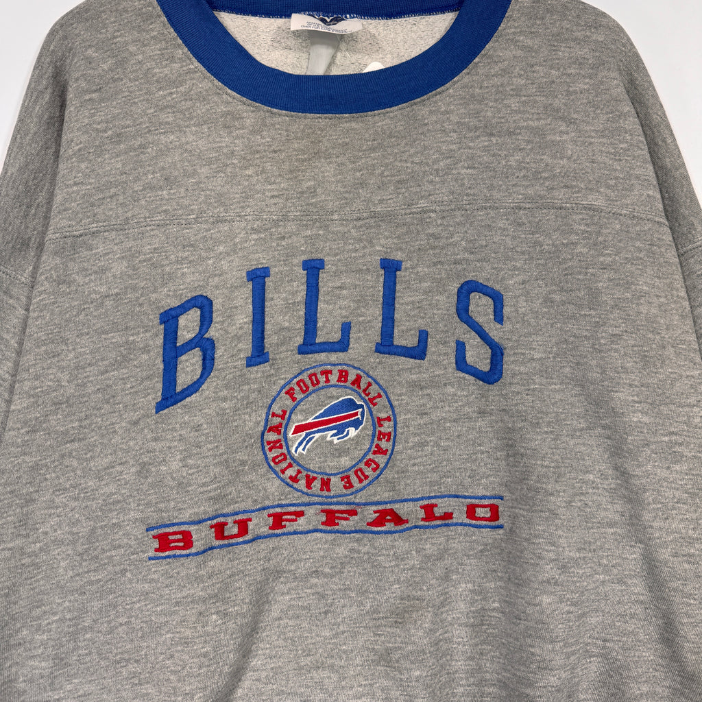 Vintage Buffalo Bills Embroidered Crewneck Sweatshirt XXL