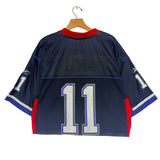 Vintage Buffalo Bills Drew Bledsoe Cropped Jersey Medium