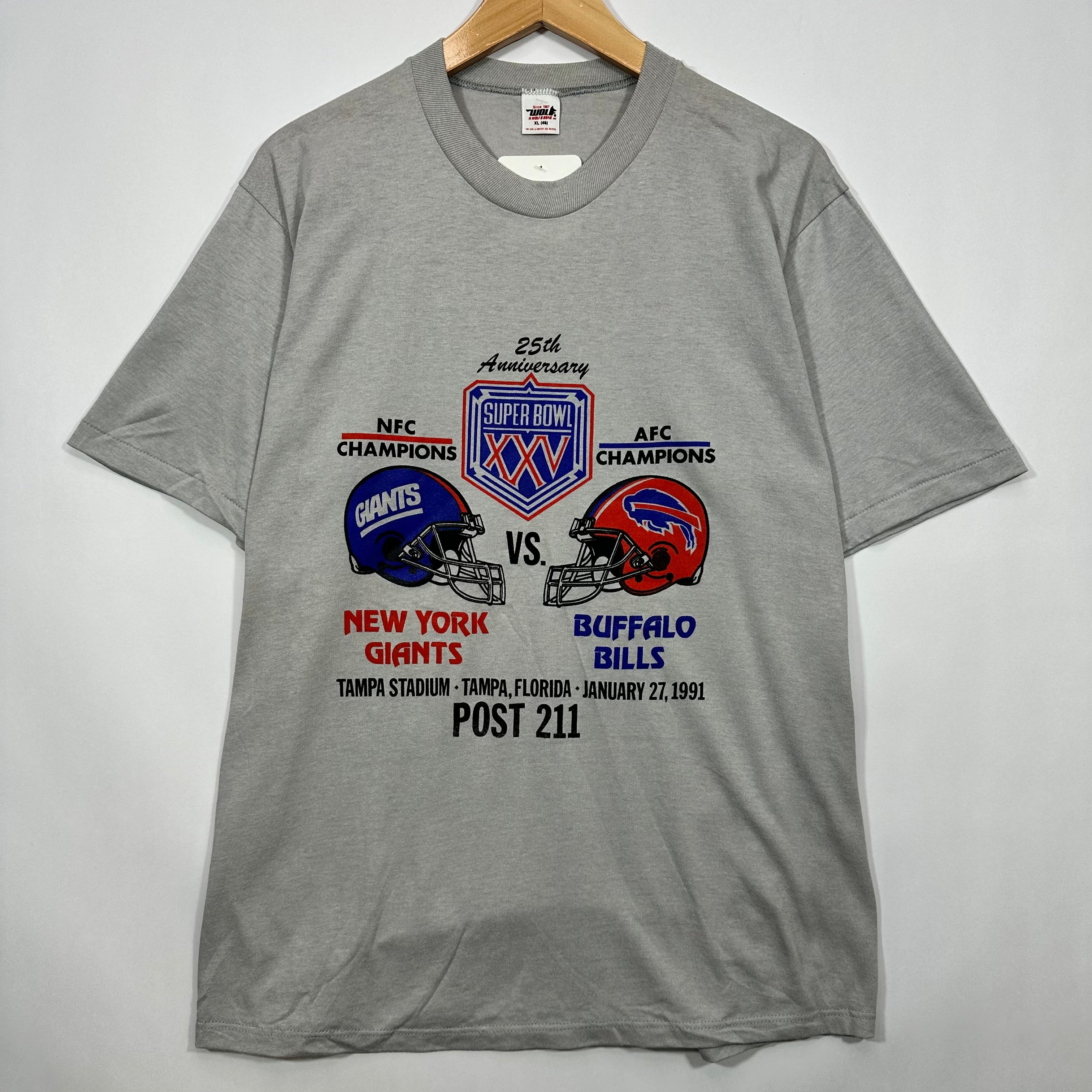 Vintage Buffalo Bills 1991 Super Bowl Shirt Large