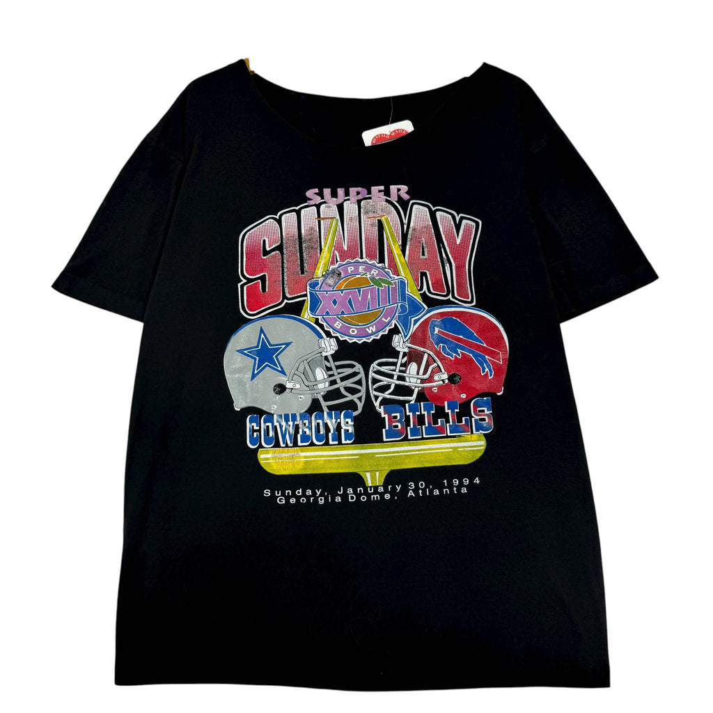 Vintage Buffalo Bills 1994 Super Bowl Chopped Shirt XL