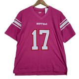 Buffalo Bills Josh Allen Pink Shirt Medium