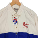 Vintage Buffalo Bills Western Style Denim Button Up Shirt Large