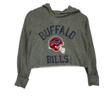 Vintage Buffalo Bills Cropped Hoodie Sweatshirt Women’s Small