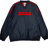 Vintage Buffalo Bills Pullover Windbreaker Jacket Large