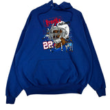 Vintage Buffalo Bills Freddie Jackson Hoodie Sweatshirt XL